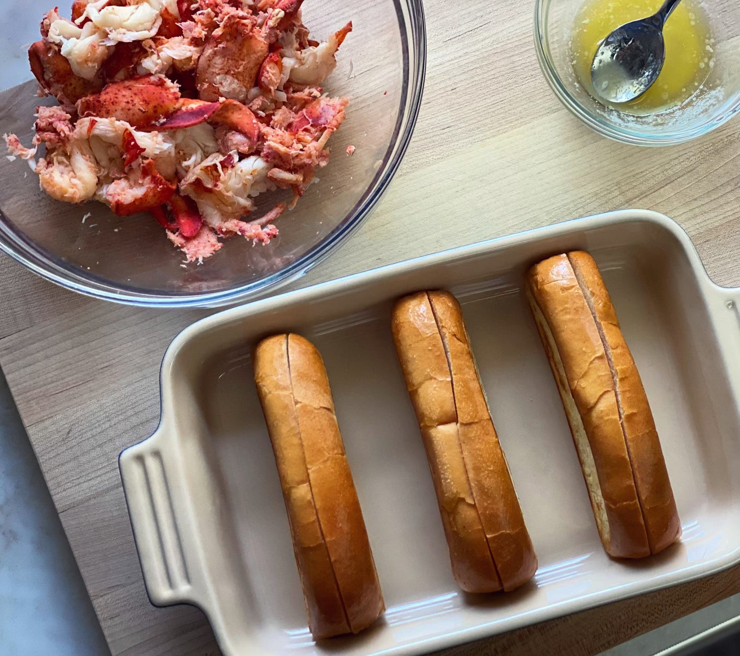 Maine Lobster Roll Kit - Serves 5
